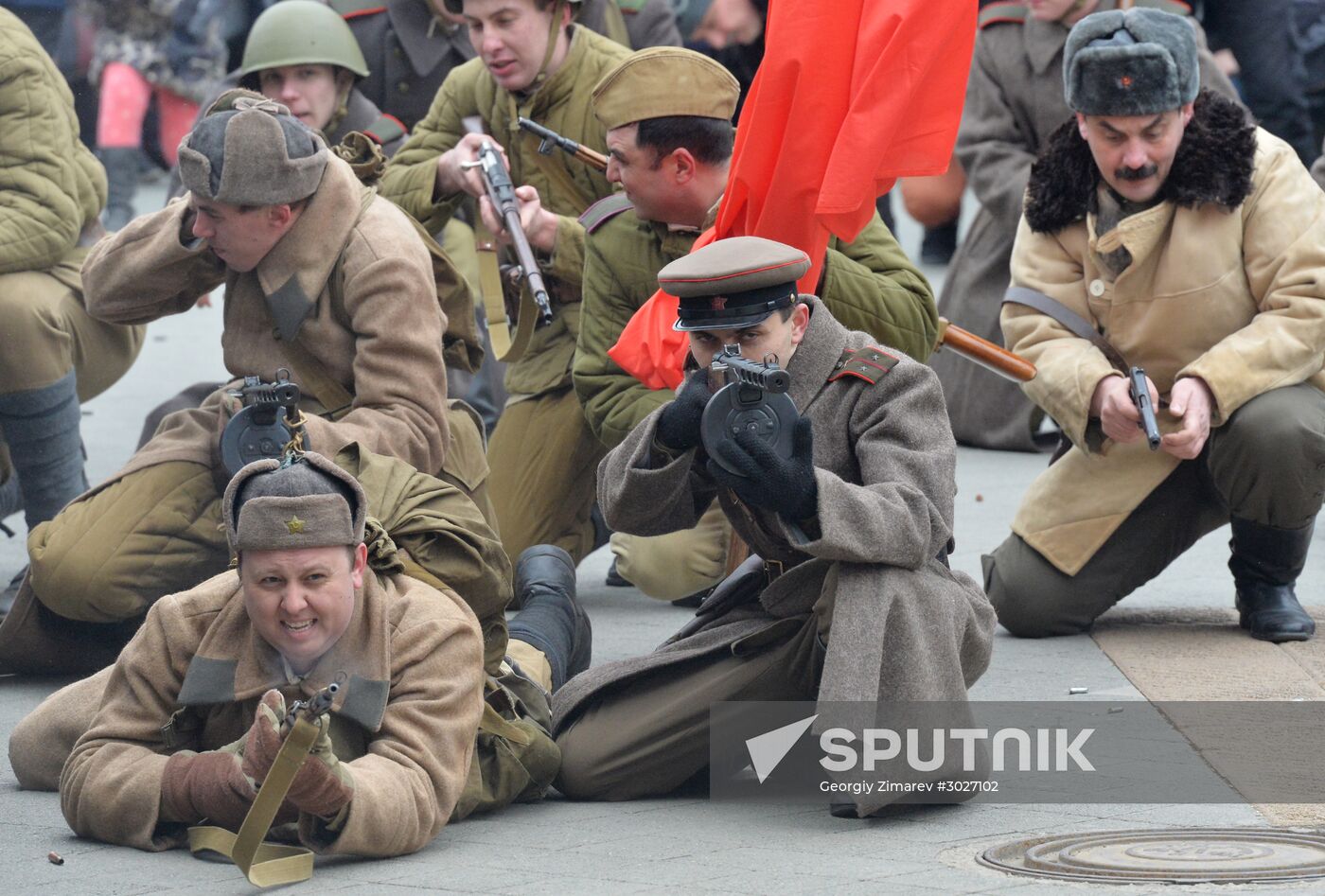 Historical reenactment in Krasnodar Territory
