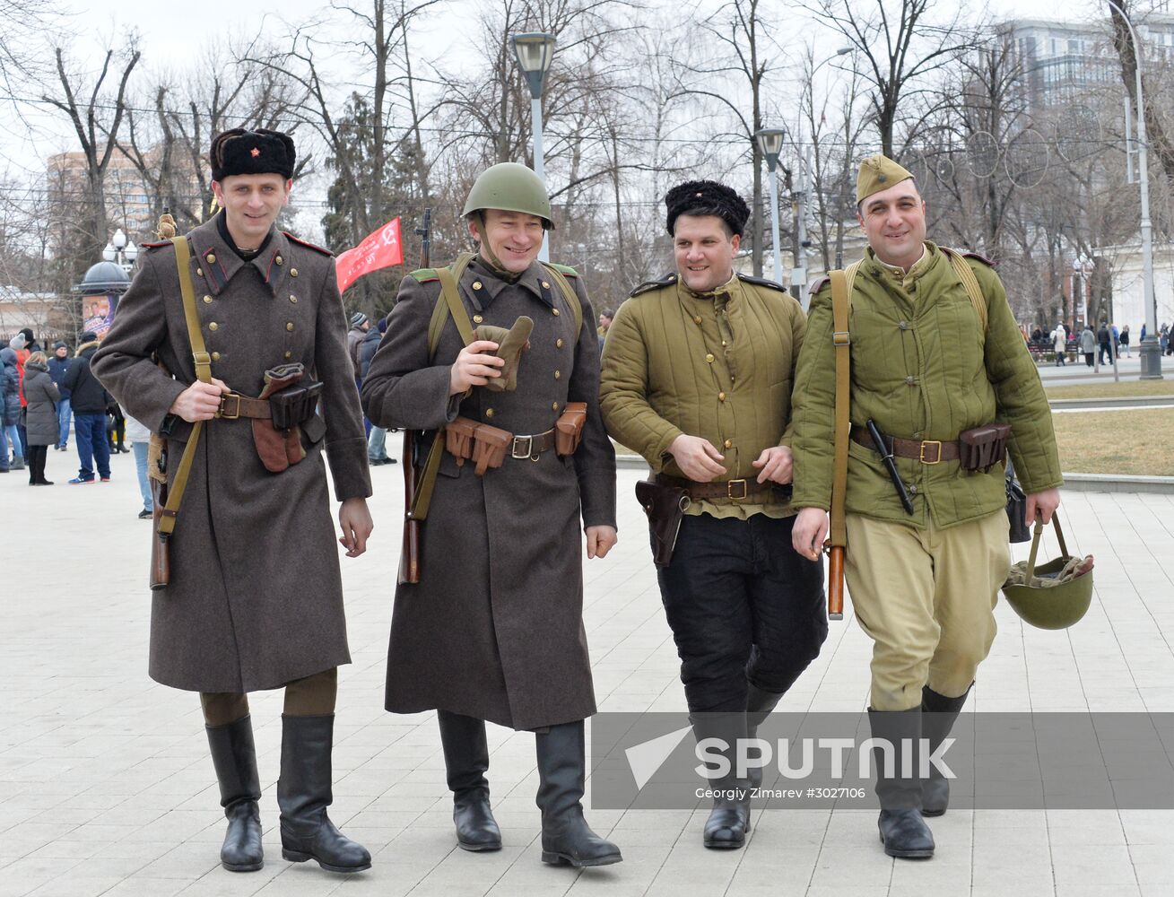 Historical reenactment in Krasnodar Territory