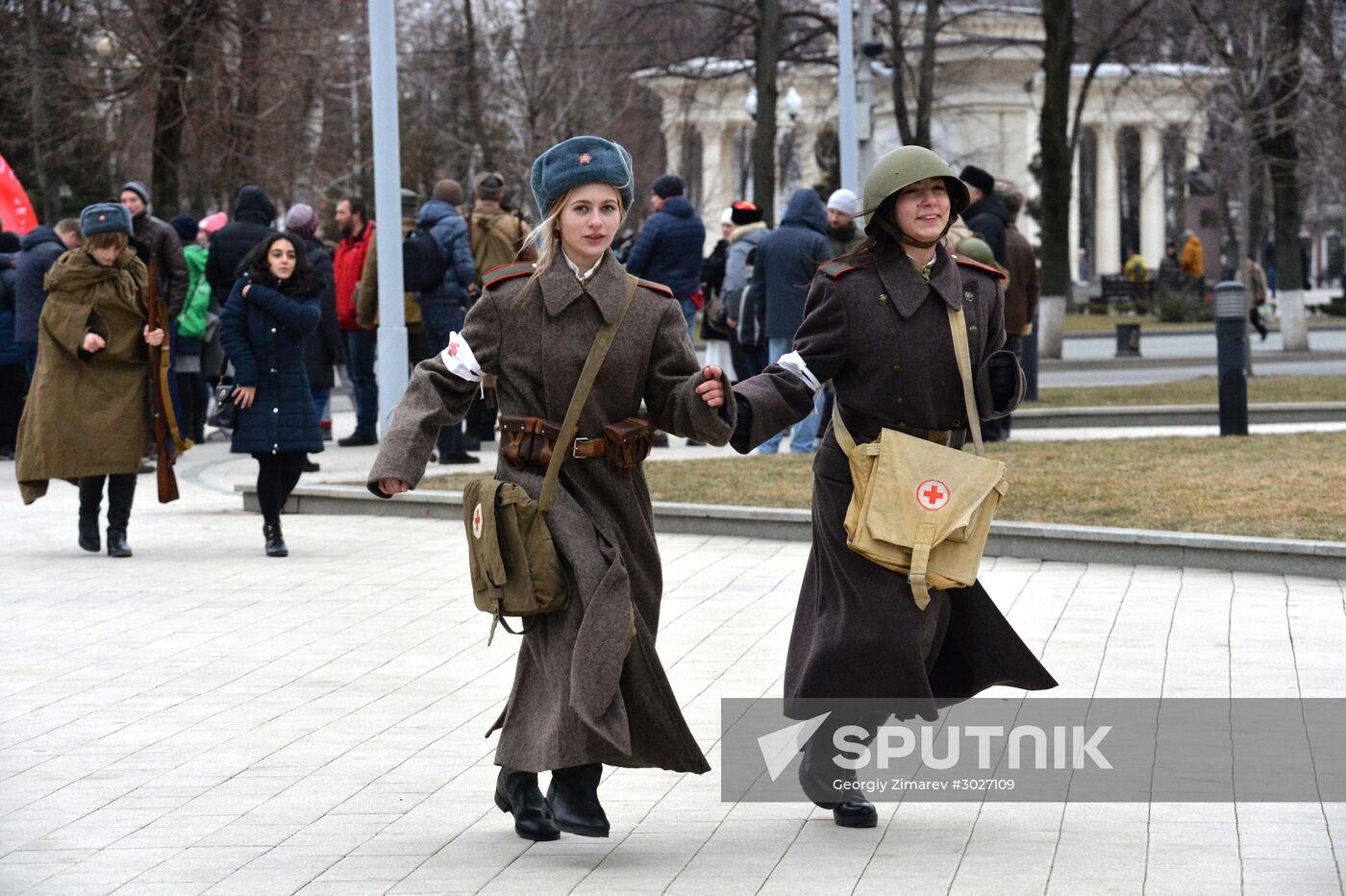 Historical reenactment in Krasnodar Territory