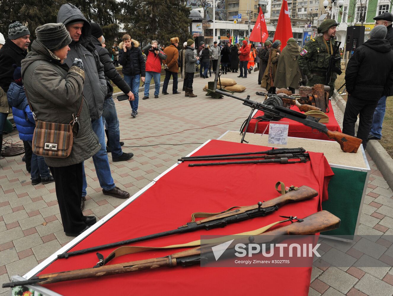 Historical reenactment in Krasnodar Territory