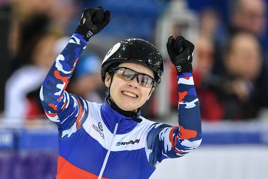 World Cup Short Track Speed Skating Minsk. Day Two