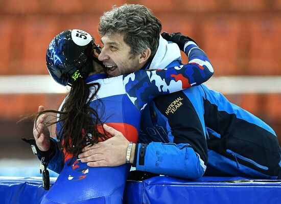World Cup Short Track Speed Skating Minsk. Day Two