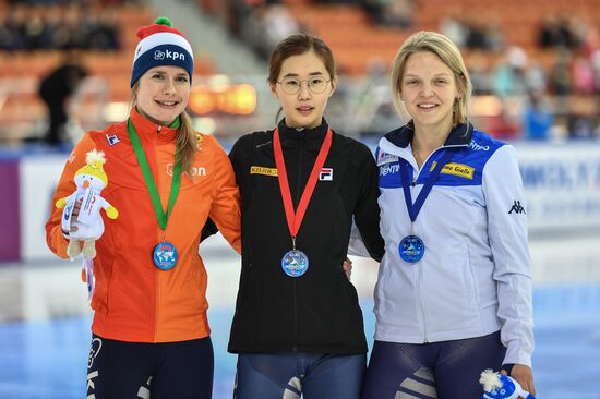 World Cup Short Track Speed Skating Minsk. Day Two