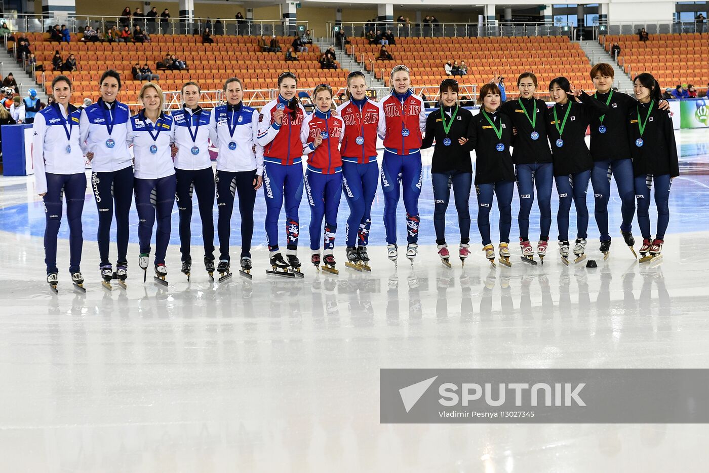 World Cup Short Track Speed Skating Minsk. Day Two