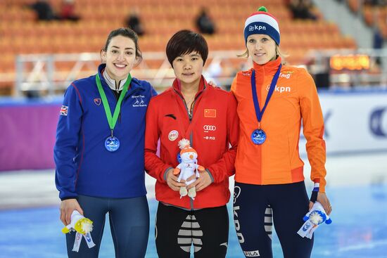 World Cup Short Track Speed Skating Minsk. Day Two