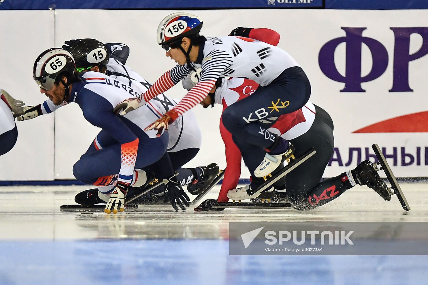 World Cup Short Track Speed Skating Minsk. Day Two
