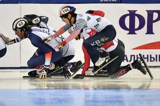 World Cup Short Track Speed Skating Minsk. Day Two