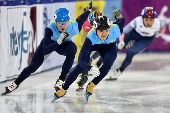 World Cup Short Track Speed Skating Minsk. Day Two
