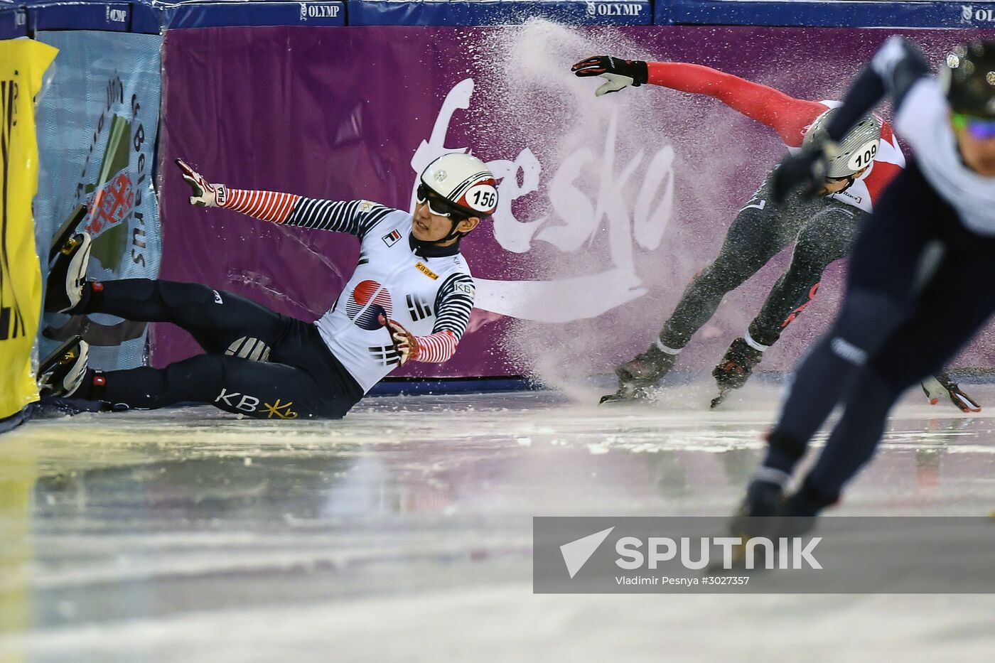 World Cup Short Track Speed Skating Minsk. Day Two