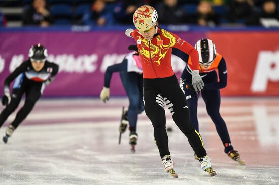 World Cup Short Track Speed Skating Minsk. Day Two