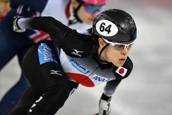 World Cup Short Track Speed Skating Minsk. Day Two