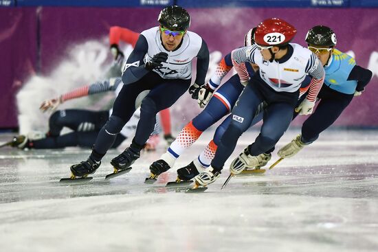 World Cup Short Track Speed Skating Minsk. Day Two