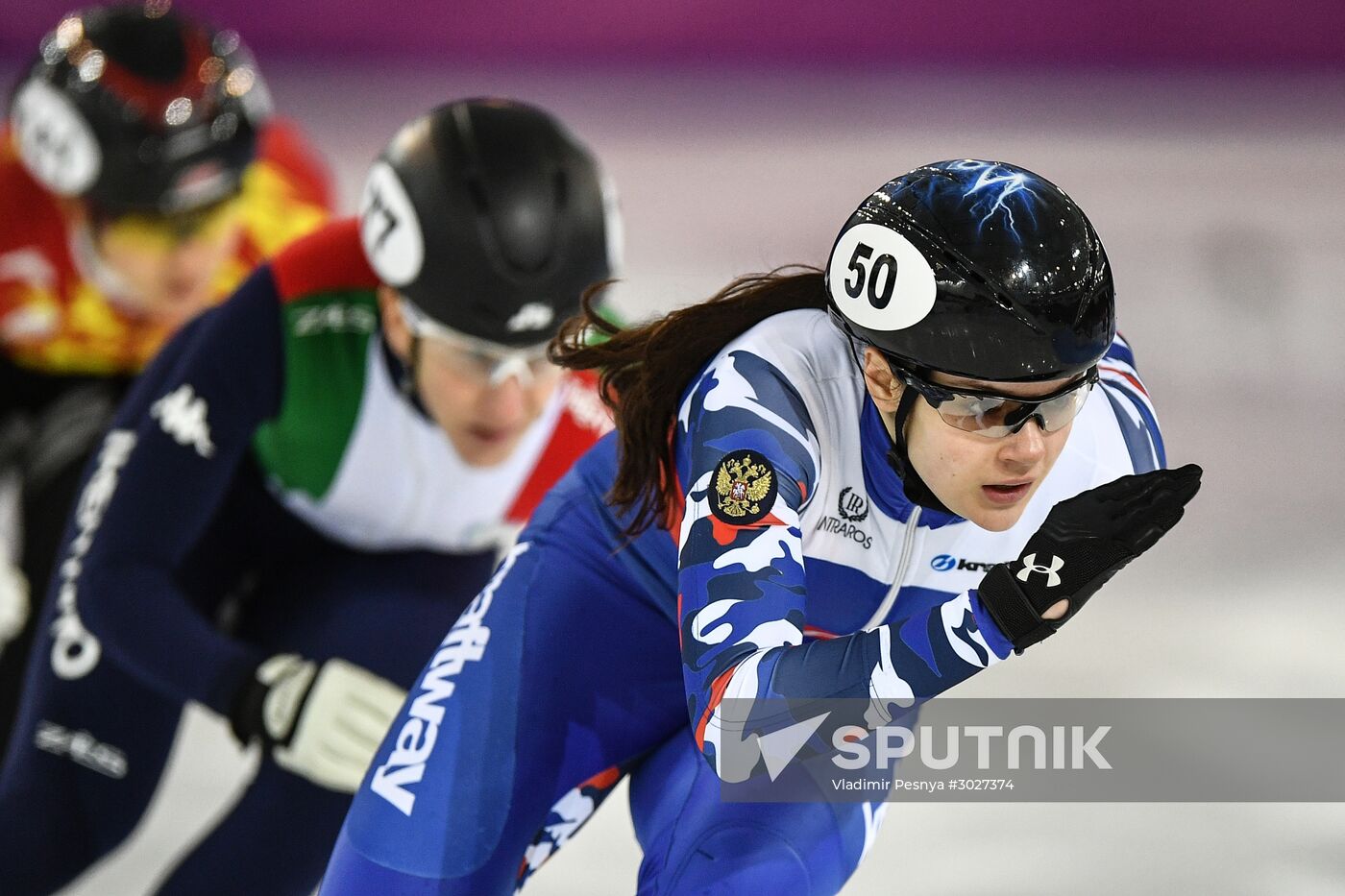 World Cup Short Track Speed Skating Minsk. Day Two