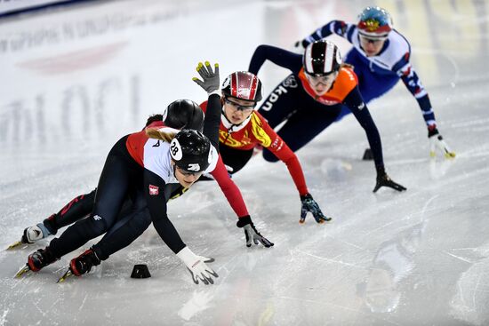 World Cup Short Track Speed Skating Minsk. Day Two