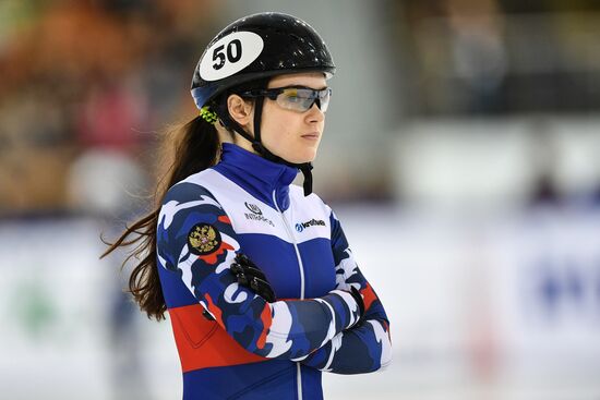 World Cup Short Track Speed Skating Minsk. Day Two