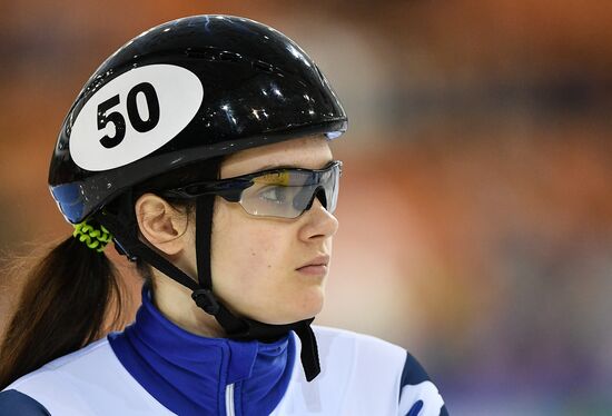 World Cup Short Track Speed Skating Minsk. Day Two