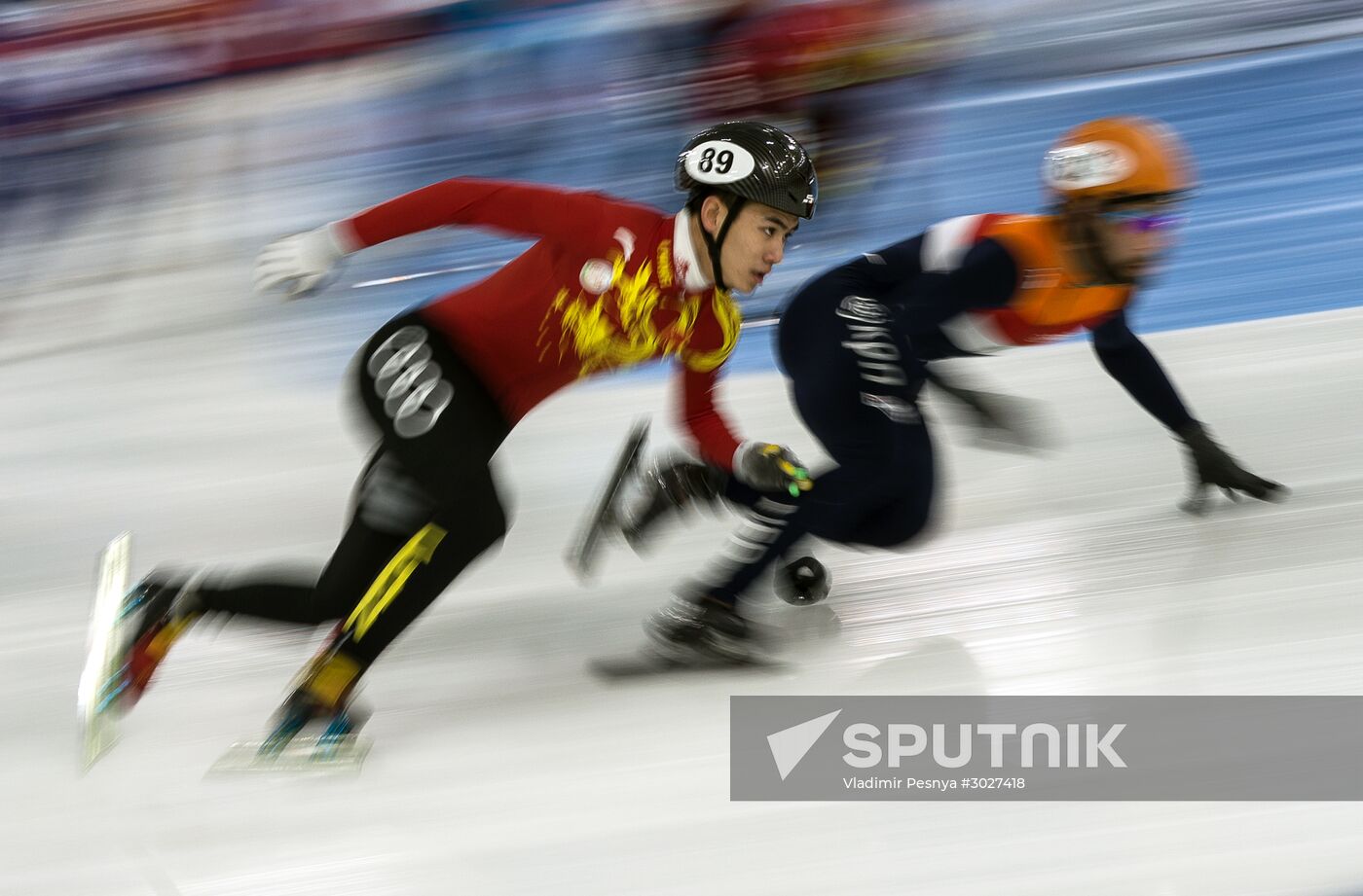 World Cup Short Track Speed Skating Minsk. Day Two