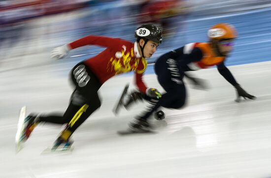 World Cup Short Track Speed Skating Minsk. Day Two