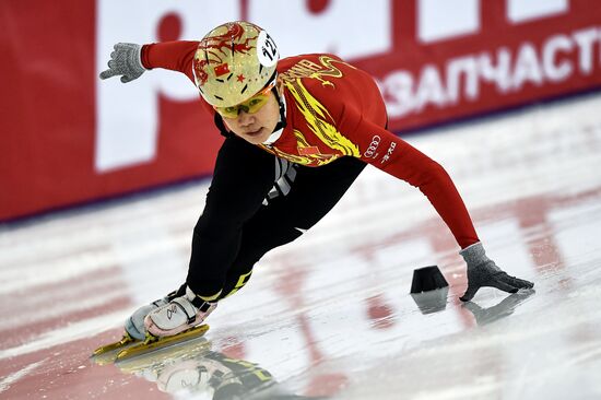 World Cup Short Track Speed Skating Minsk. Day Two
