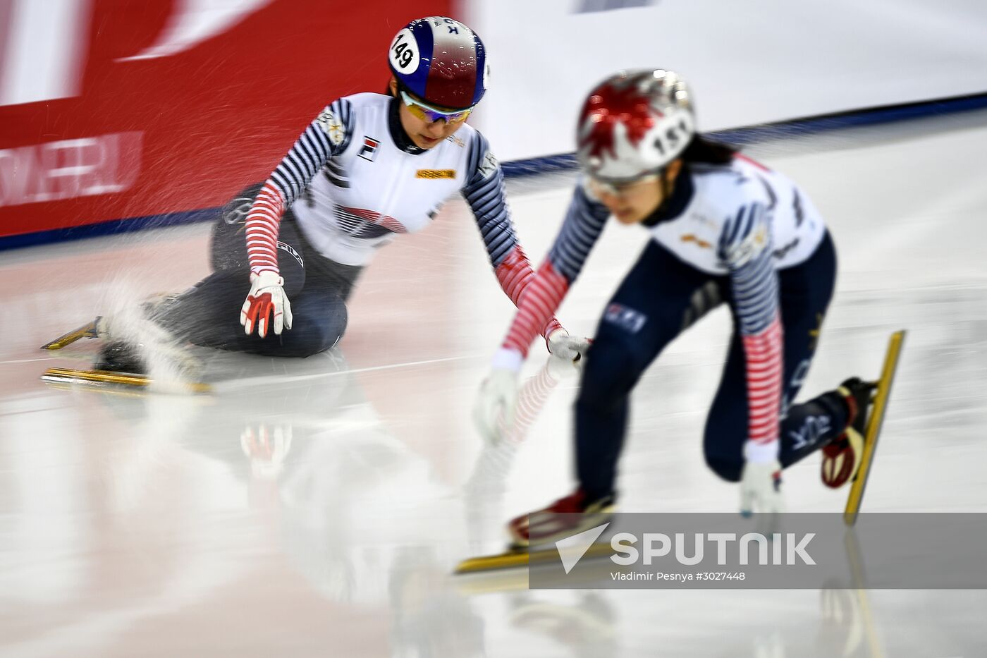 World Cup Short Track Speed Skating Minsk. Day Two