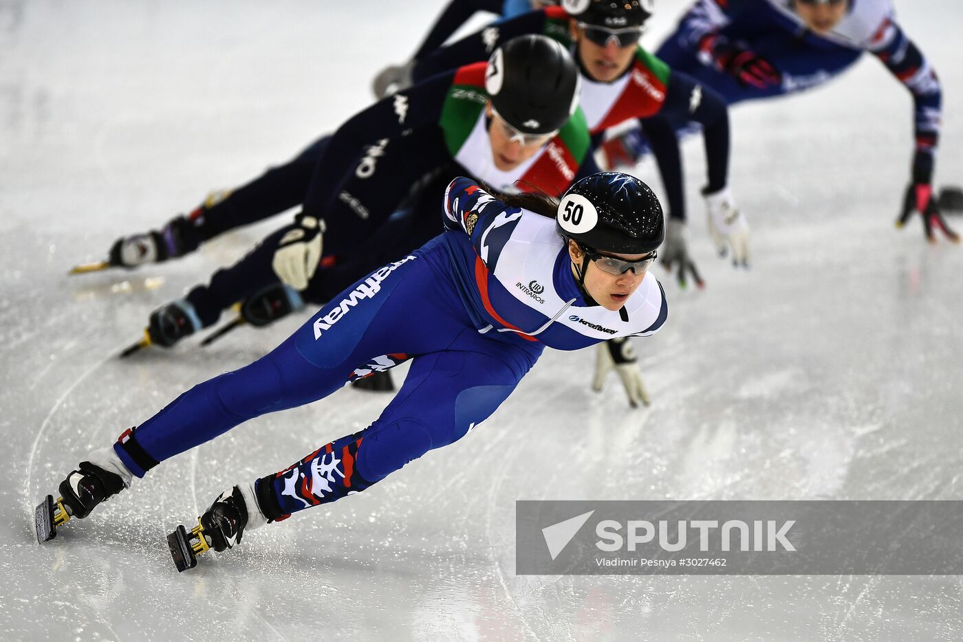 World Cup Short Track Speed Skating Minsk. Day Two