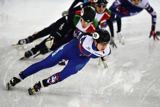 World Cup Short Track Speed Skating Minsk. Day Two