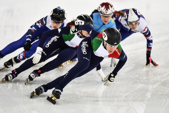 World Cup Short Track Speed Skating Minsk. Day Two