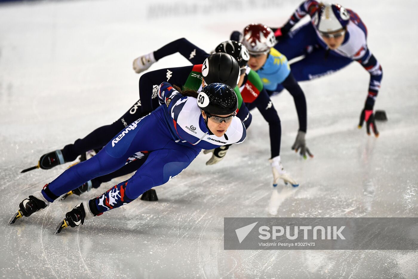 World Cup Short Track Speed Skating Minsk. Day Two