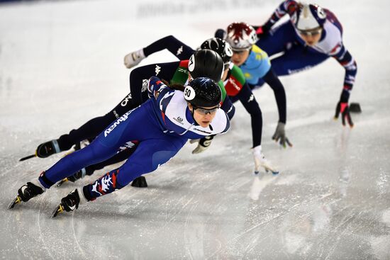 World Cup Short Track Speed Skating Minsk. Day Two
