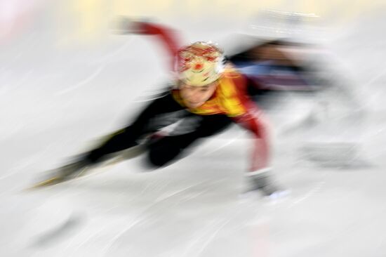 World Cup Short Track Speed Skating Minsk. Day Two