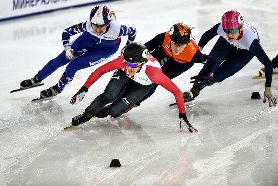 World Cup Short Track Speed Skating Minsk. Day Two
