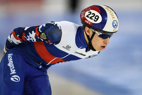 World Cup Short Track Speed Skating Minsk. Day Two