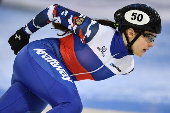 World Cup Short Track Speed Skating Minsk. Day Two