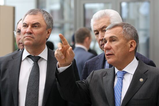 Russian State Duma Chairman Vyacheslav Volodin visits IT-park in Kazan