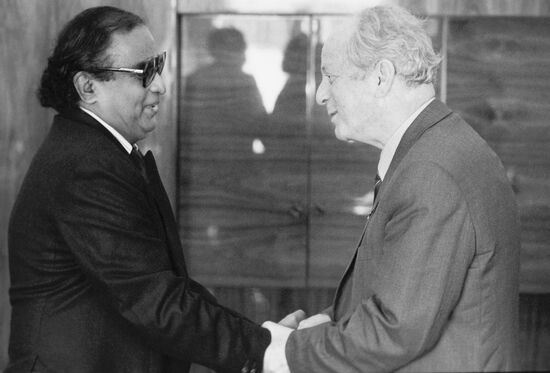 Indian government delegation's visit to USSR