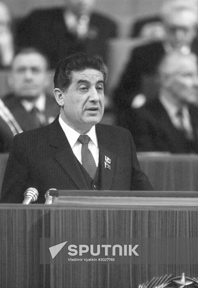 Armenian Communist Party CC First Secretry Demirchyan