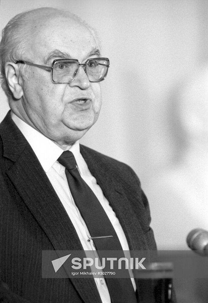 Secretary of CPSU Central Committee Anatoly Dobrynin
