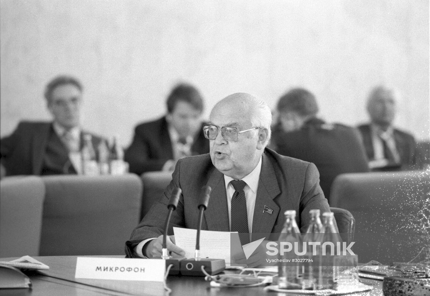 Secretary of CPSU Central Committee Anatoly Dobrynin