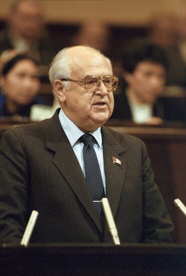 Secretary of CPSU Central Committee Anatoly Dobrynin