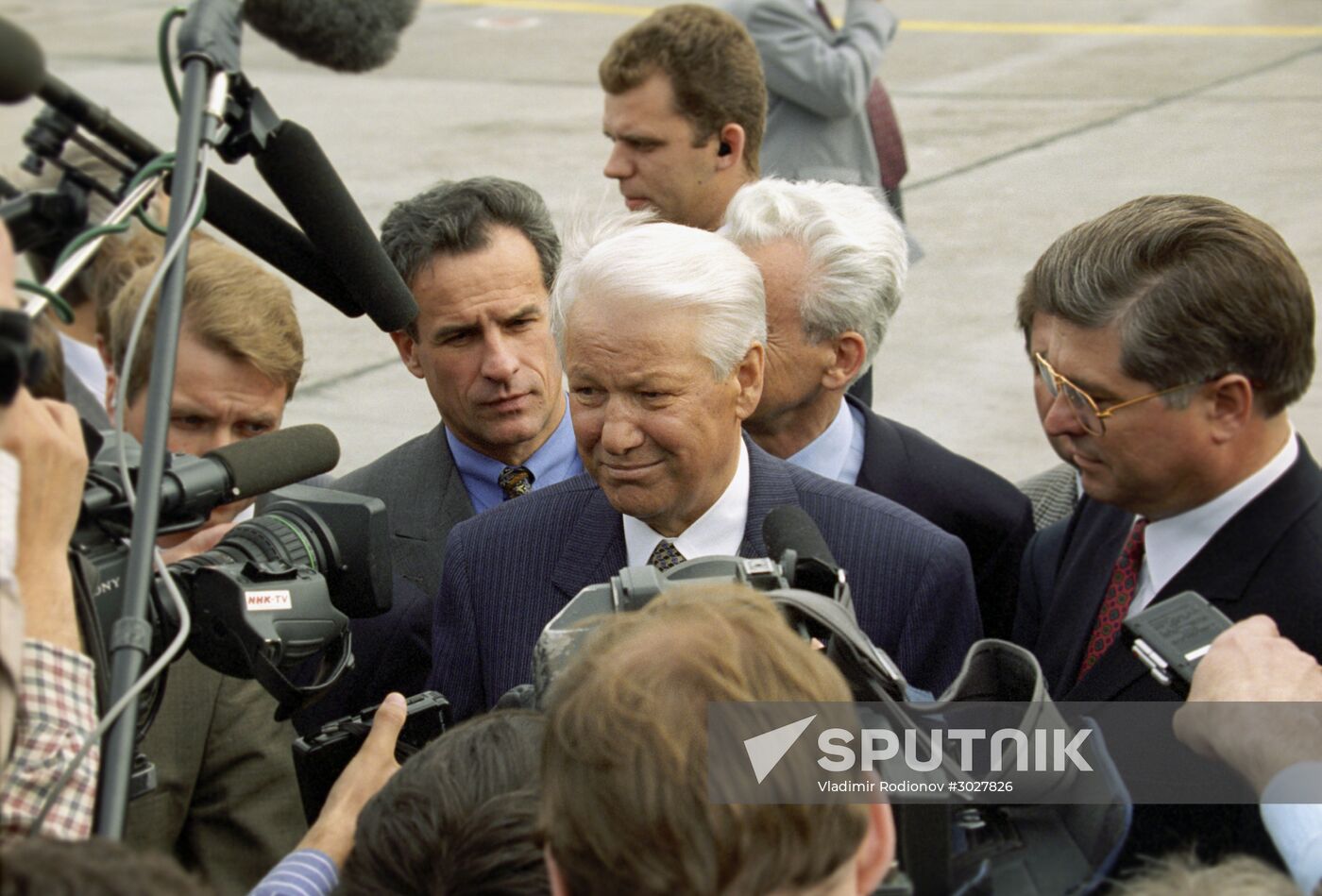Boris Yeltsin's visit to Ukraine