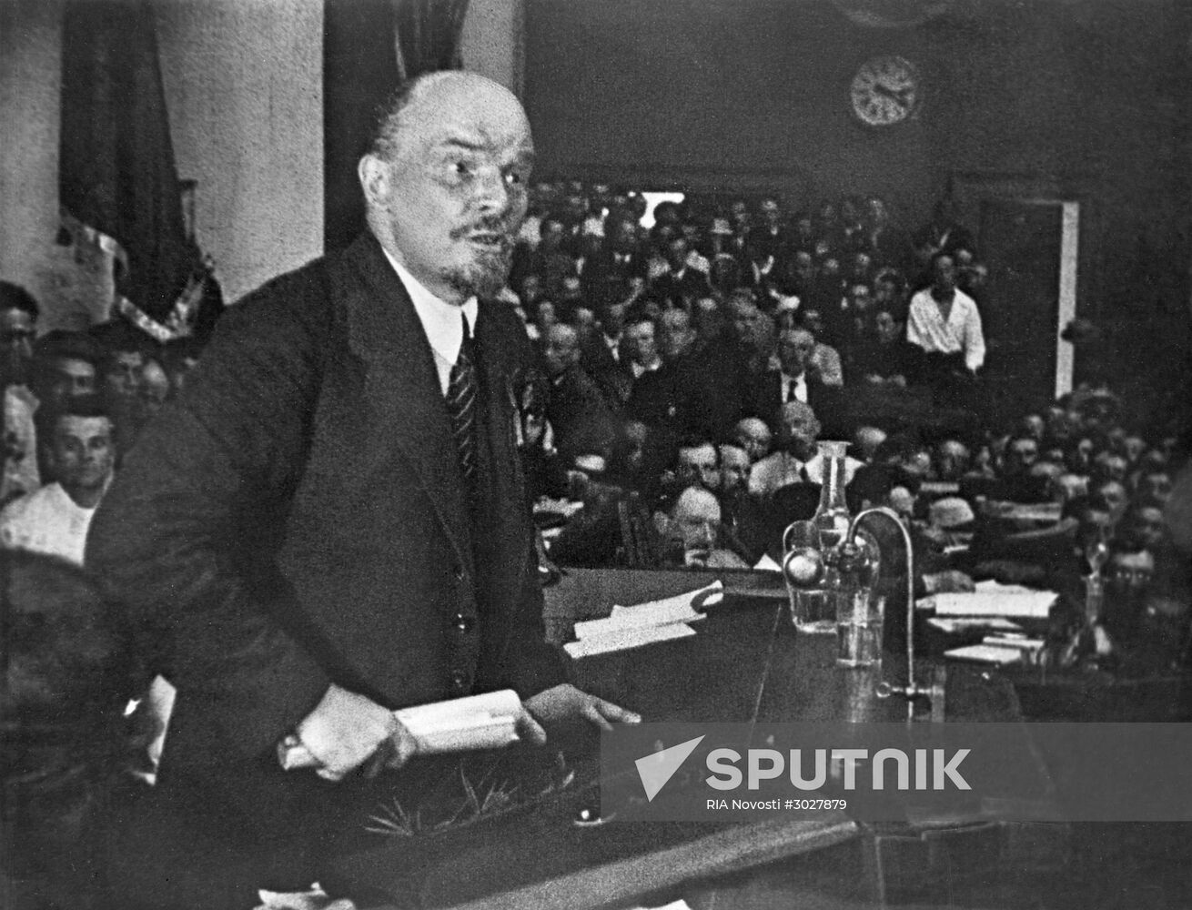 Lenin during 2nd Comintern congress
