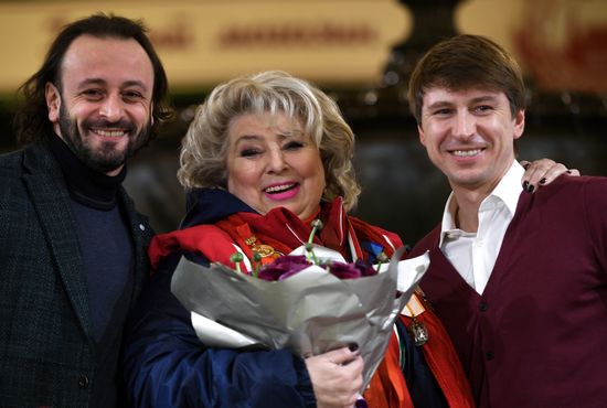 Tatyana Tarasova celebrates 70th birthday