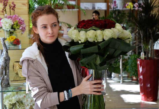 St. Valentine Day celebrations in Russian cities