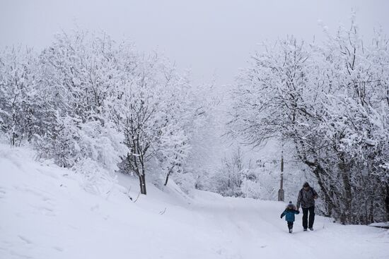 Winter in Pyatigorsk