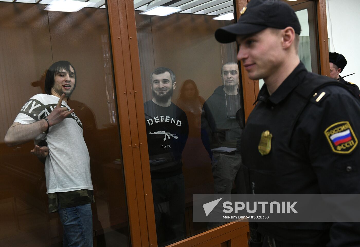 Moscow court sentences three Chechens found guilty of masterminding a terrorist attack