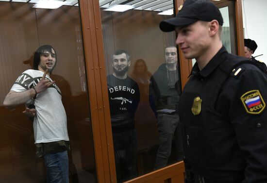 Moscow court sentences three Chechens found guilty of masterminding a terrorist attack