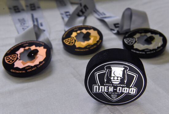 Manufacturing Kontinental Hockey League medals