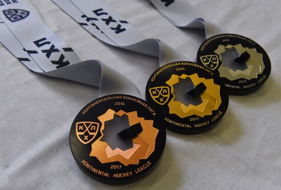 Manufacturing Kontinental Hockey League medals