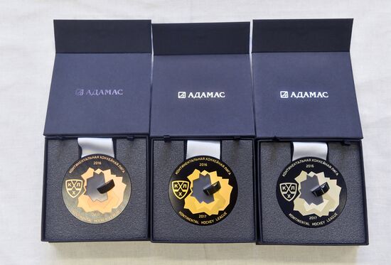 Manufacturing Kontinental Hockey League medals