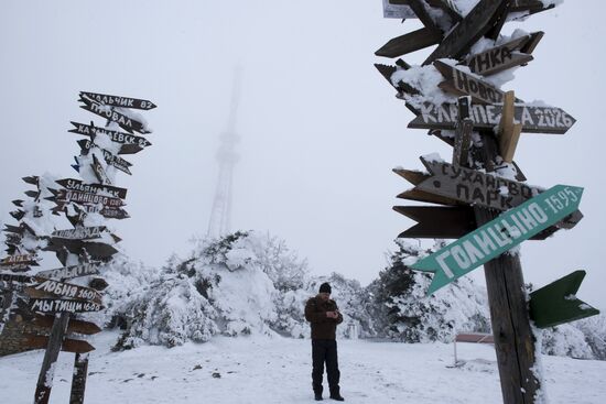 Winter in Pyatigorsk